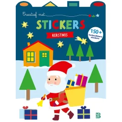 Creatief met stickers Kerstmis Stickerboek>Standaard Uitgeverij Clearance
