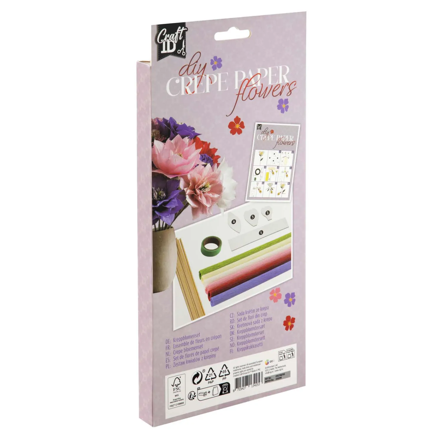 Crepe Knutsel Bloemen-Creative Craft Group