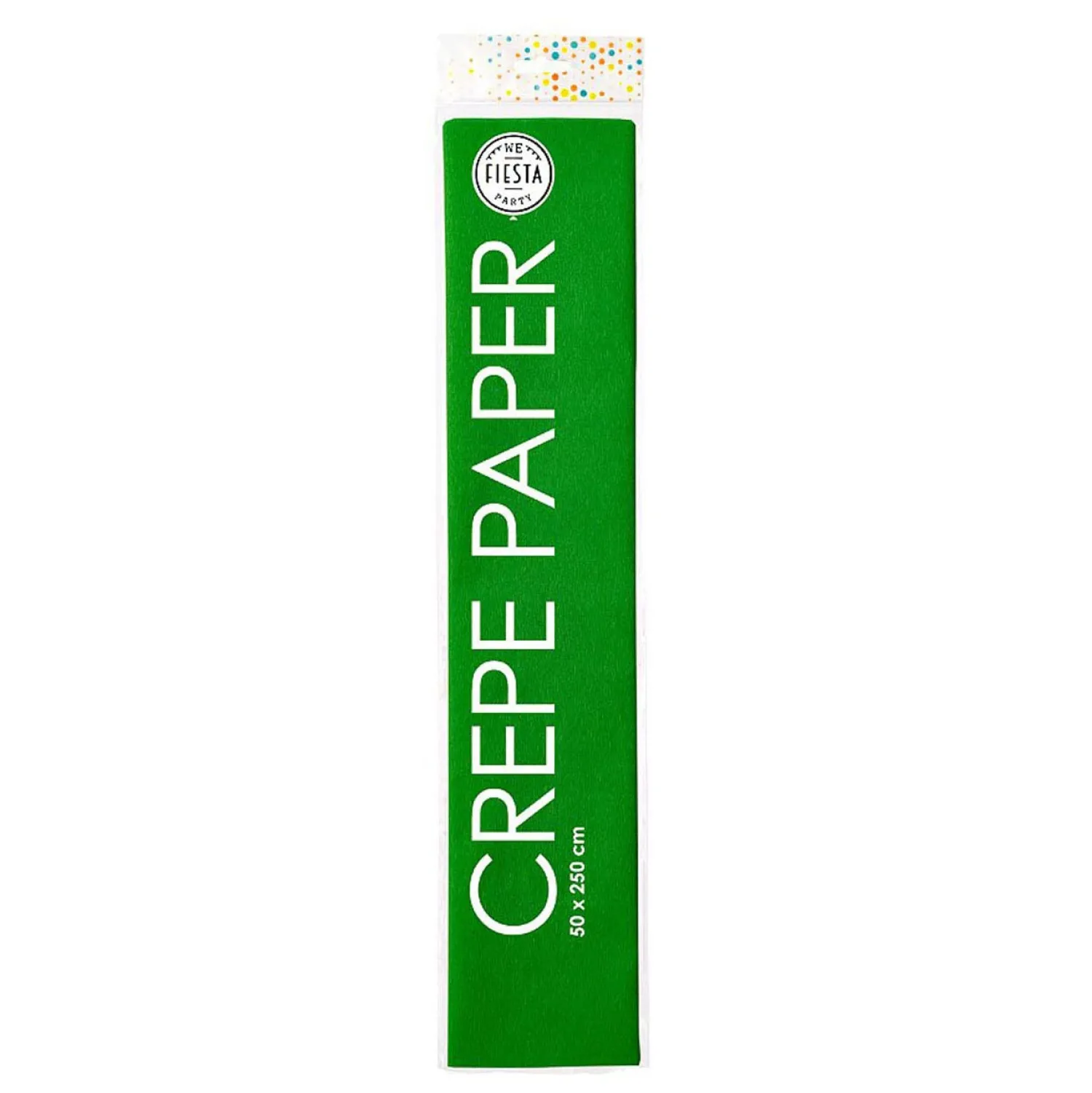 Crepepapier Appelgroen, 50x250cm>Globos Discount