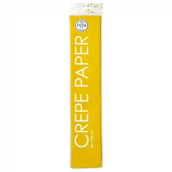 Crepepapier Geel, 50x250cm>Globos Hot