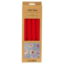 Crepepapier Rood - 4st.>Creativ Company Discount