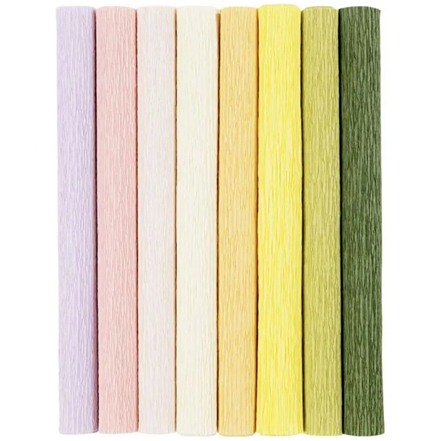 Crêpepapier Pastelkleuren, 8 Vellen-Creativ Company Outlet