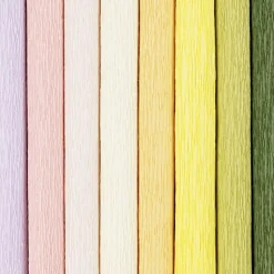 Crêpepapier Pastelkleuren, 8 Vellen-Creativ Company Outlet