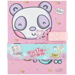 Cutie Crew Dagboek met Geheime Code Lichtroze>Canenco New