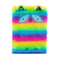 Cutie Crew Pluche Notitieboek Regenboog-Canenco