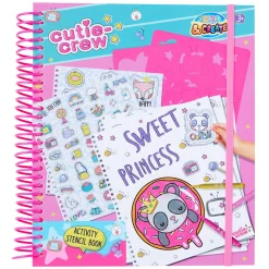 Cutie Crew Sjabloon Activiteiten Kleurboek-Canenco Discount