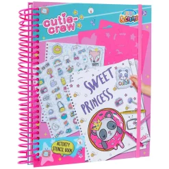 Cutie Crew Sjabloon Activiteiten Kleurboek-Canenco Discount