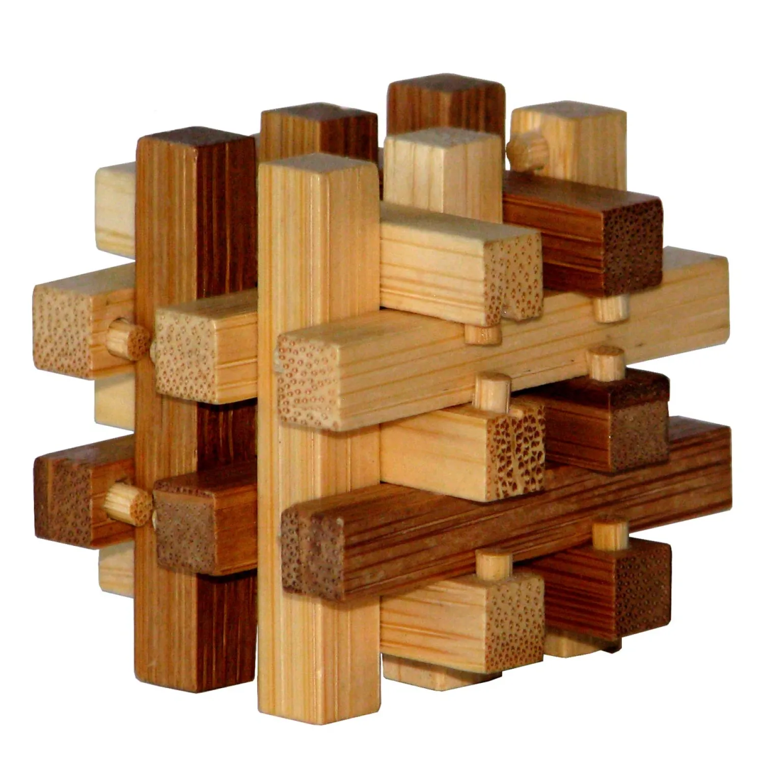 3D Bamboo Breinpuzzel Slide ****-Eureka Clearance