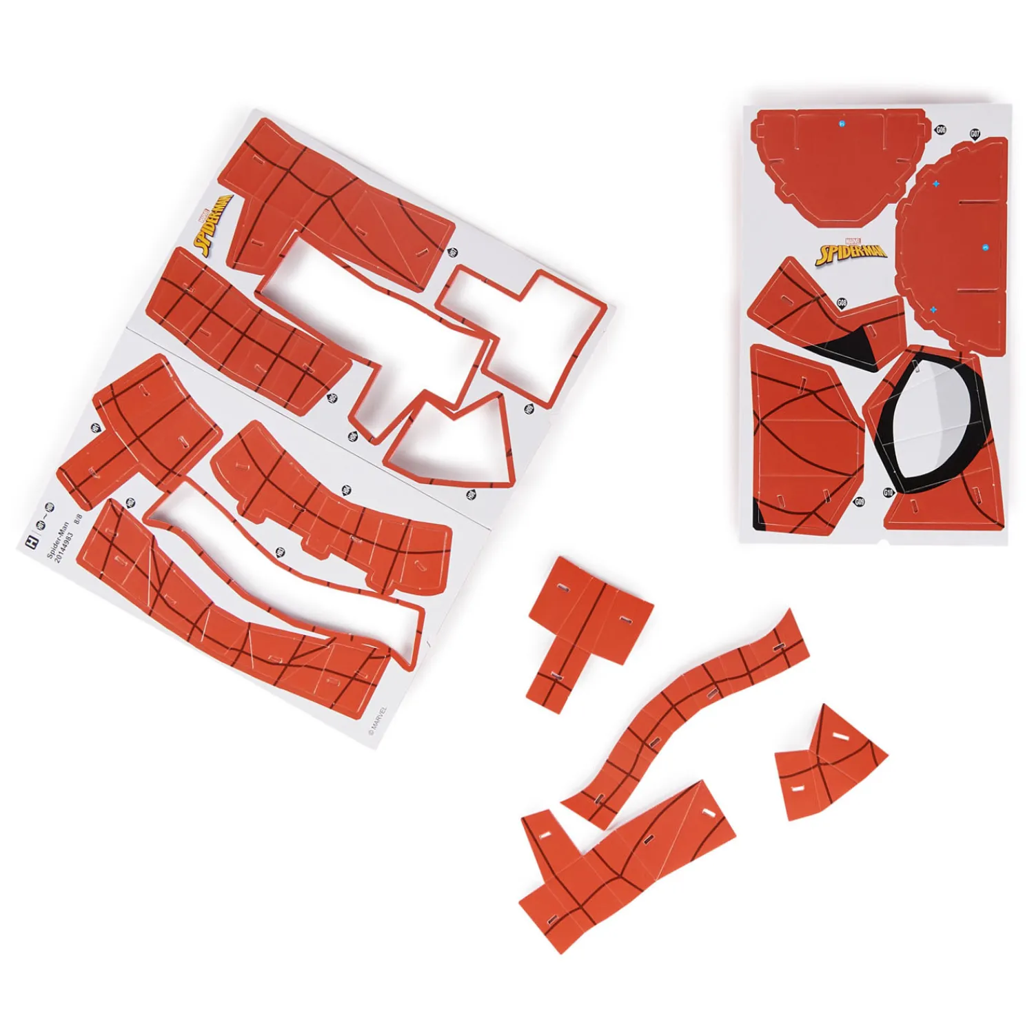 Spin Master 4D Build Marvel Spiderman Kartonnen Bouwpakket - 82st. New