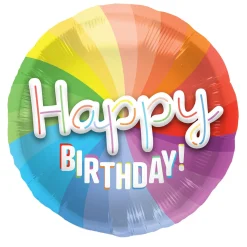 3D Folieballon 'Happy Birthday', 56cm>Folat BV Clearance