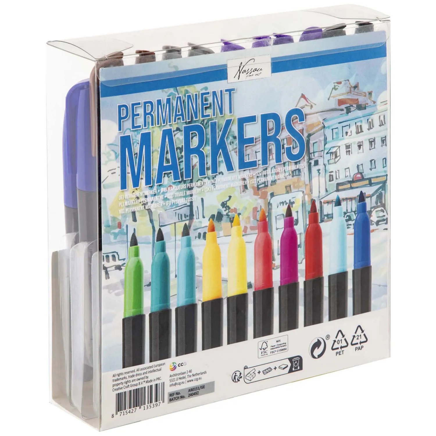 Creative Craft Group 3D Permanent Markers