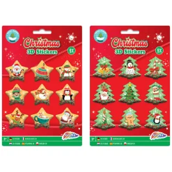 3D Stickers Kerst-Grafix Sale