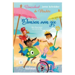 Dansschool De Vlinders. Dansen Aan Zee AVI M4-Uitgeverij Kluitman New