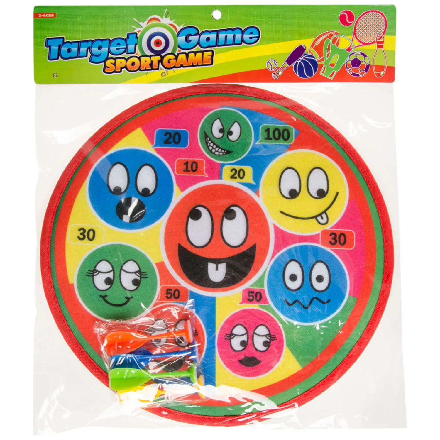 Dartspel Lachende Gezichten>Duckiez Clearance
