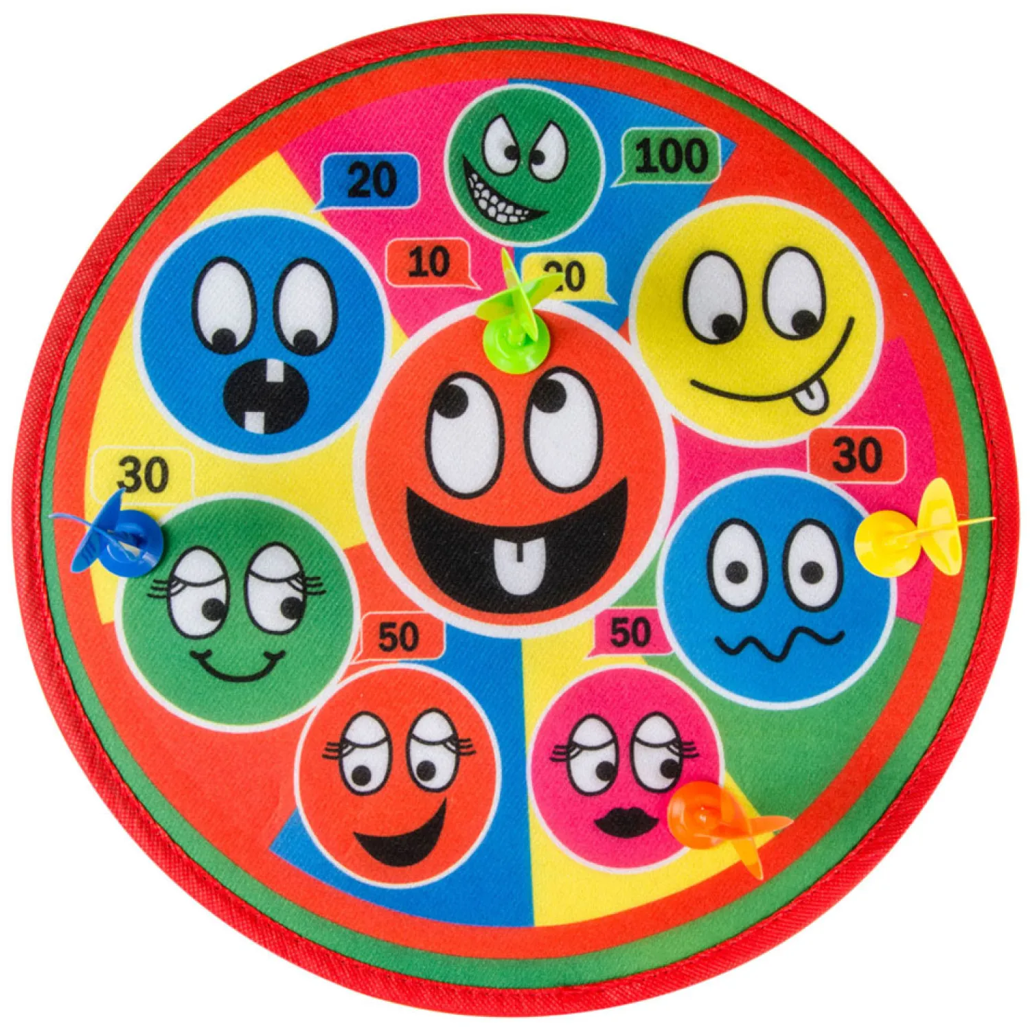 Dartspel Lachende Gezichten>Duckiez Clearance