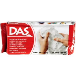 DAS Boetseerklei - Wit, 1kg- Outlet