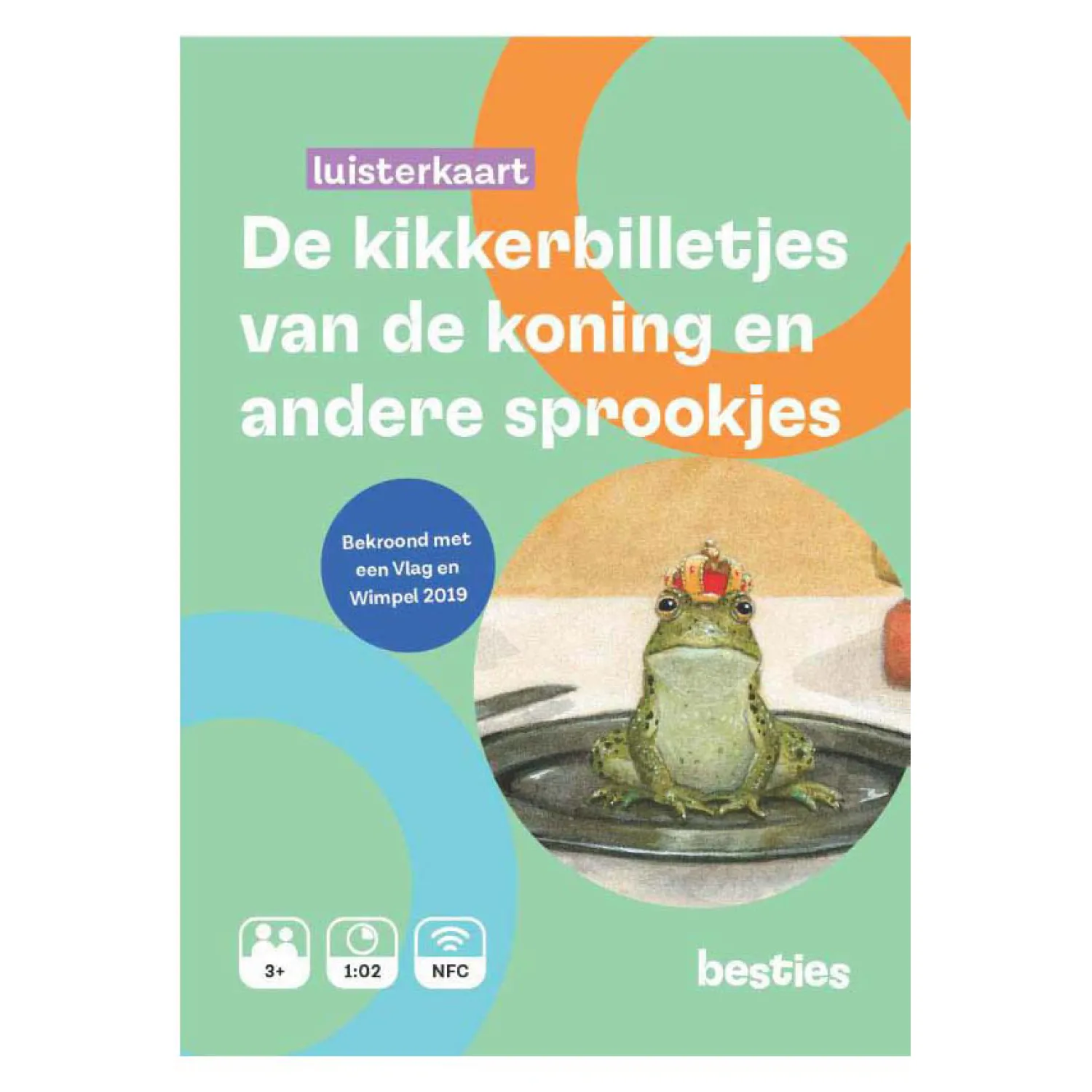 De Kikkerbilletjes van de Koning en Andere Sprookjes Luisterkaart-Centraal Boekhuis Hot