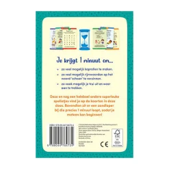 Deltas De Leukste 1-Minuutspelletjes (met Zandloper) Kaartspel New