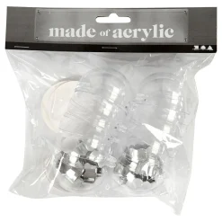 Deco Ballen Transparant 5cm, 10st.>Creativ Company Online
