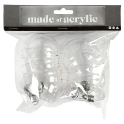 Creativ Company Deco Ballen Transparant 6cm, 8st.