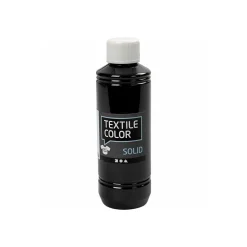 Dekkende Textielverf - Zwart, 250ml>Creativ Company Hot