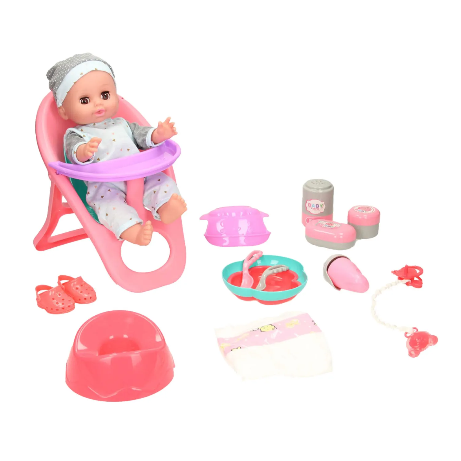 Deluxe Poppenset Etenstijd- Outlet