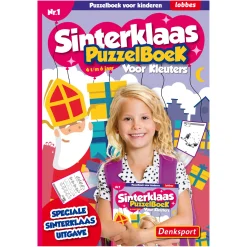 Lobbes Denksport Kids Puzzelboek Sinterklaas Clearance