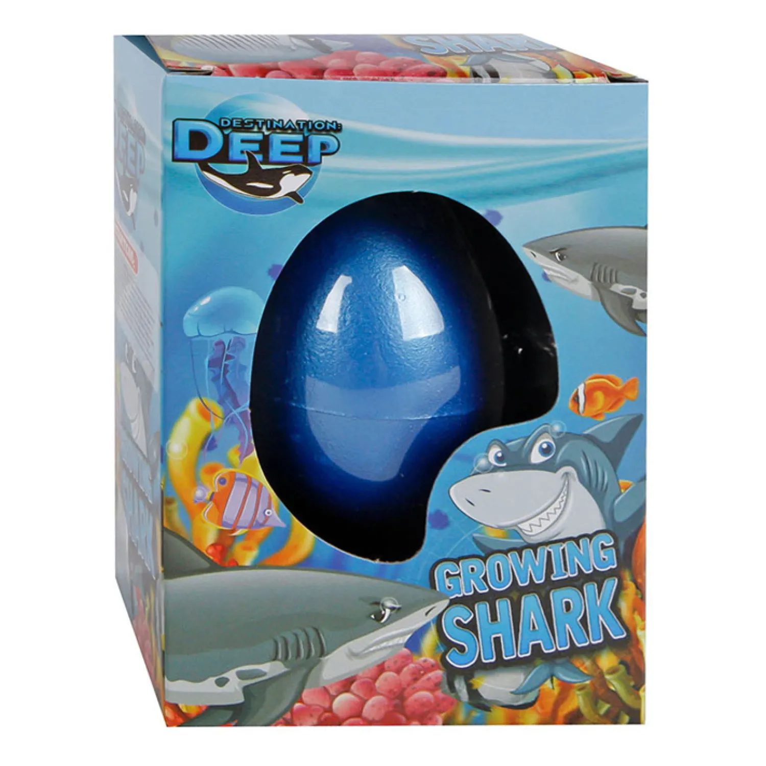 Destination Deep Ei met Groeiende Haai, 6cm- Sale