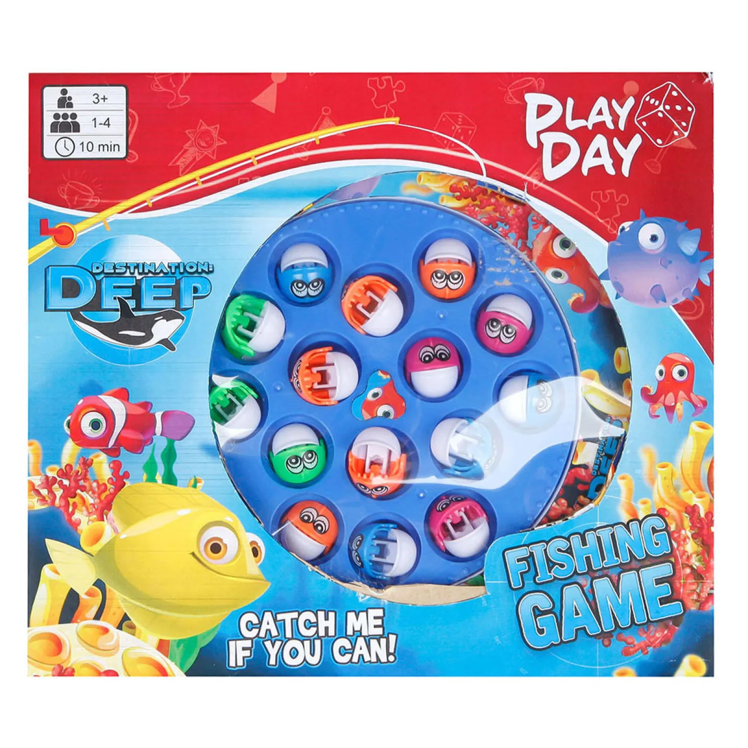 Destination Deep Visspel met 15 vissen en Geluid Best