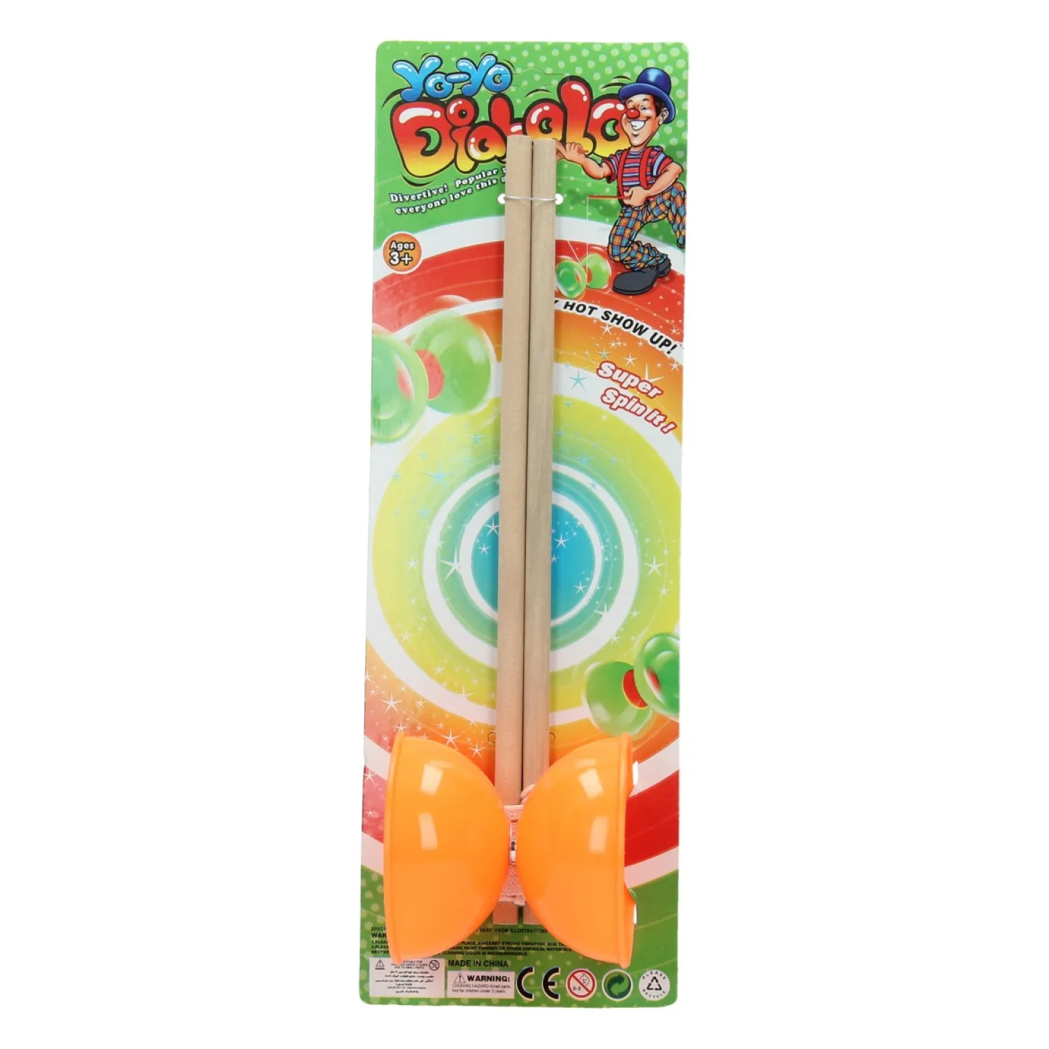 Diabolo Oranje Clearance