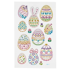 Diamant Stickers Paaseieren, 1 Vel>Creativ Company
