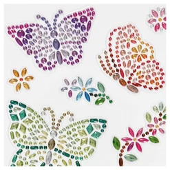 Diamant Stickers Vlinder, 1 Vel><noscript><img width=