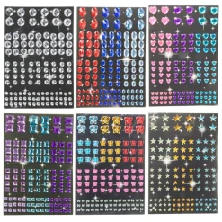 Diamanten Stickers, 120st. Best