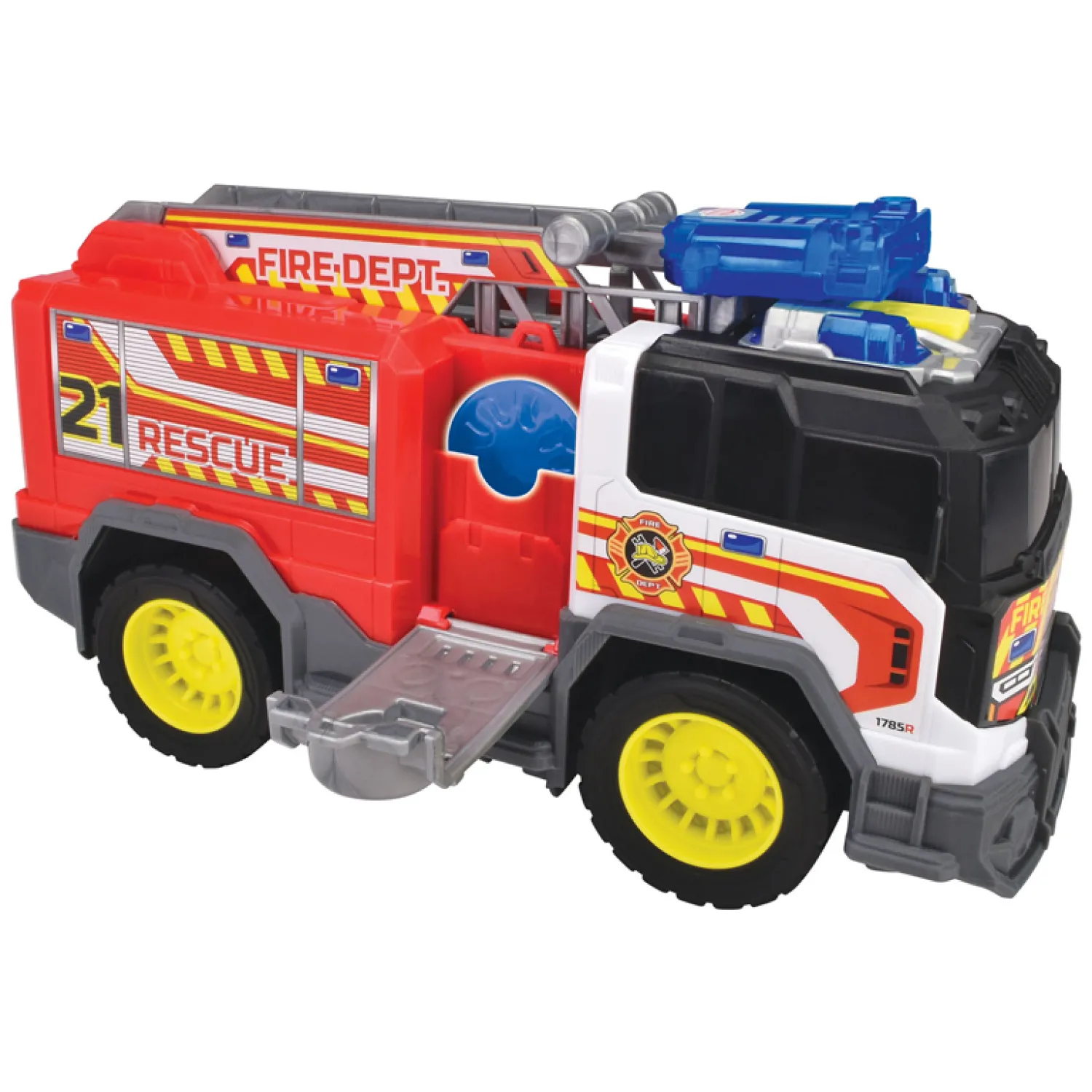 Brandweerwagen met Licht en Geluid>Dickie Best