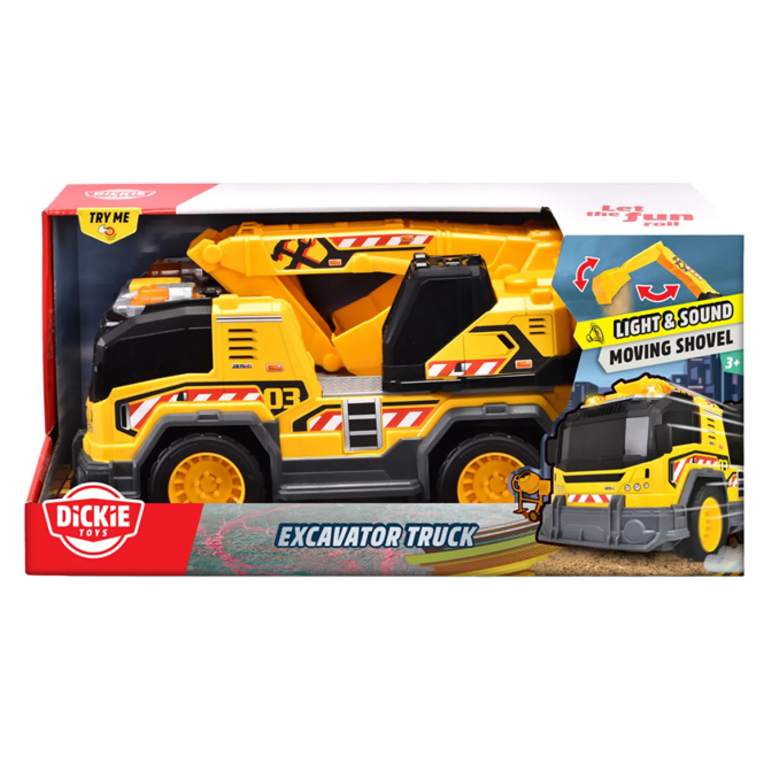 Dickie Graafmachine met Licht en Geluid Outlet