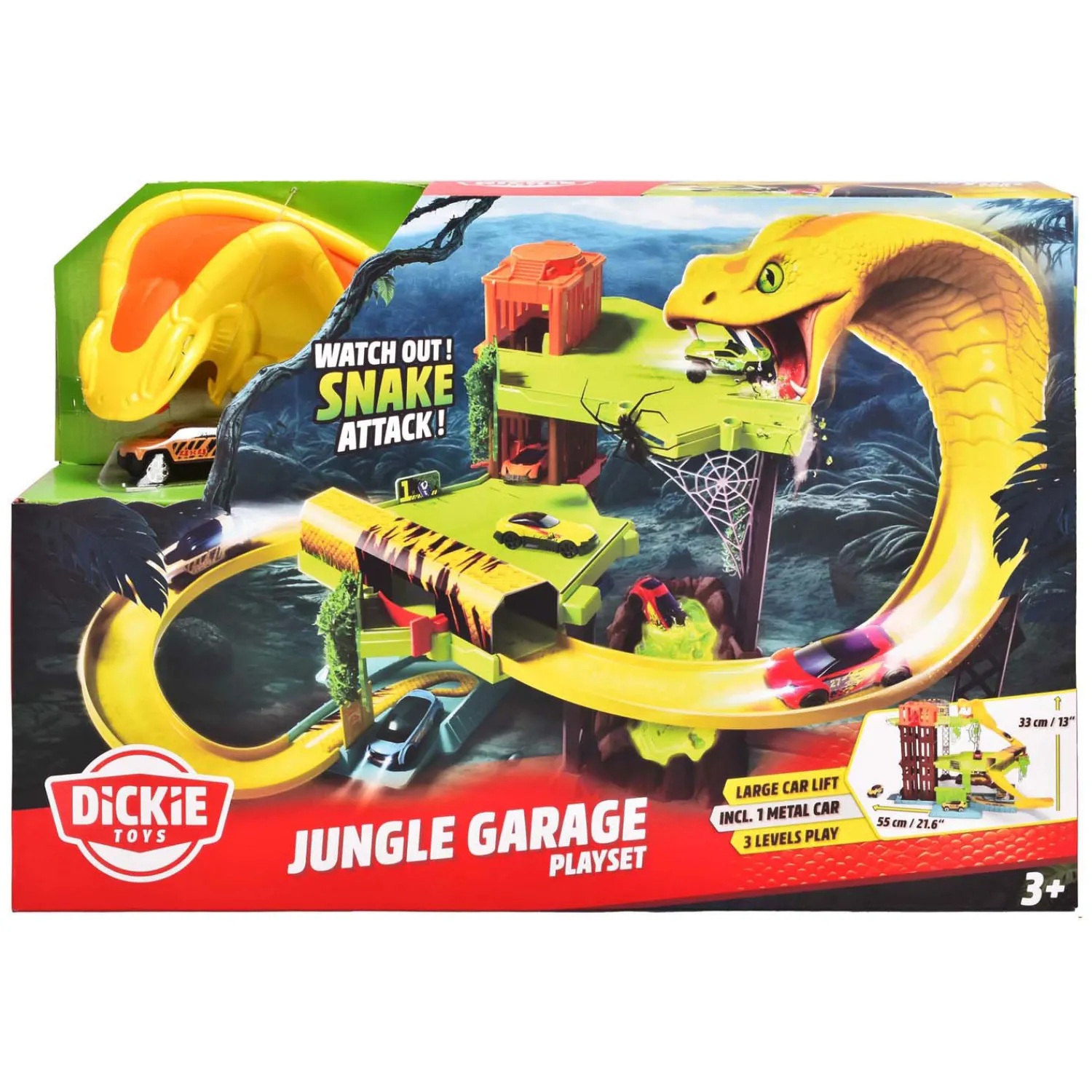 Dickie Jungle Garage Speelset Clearance