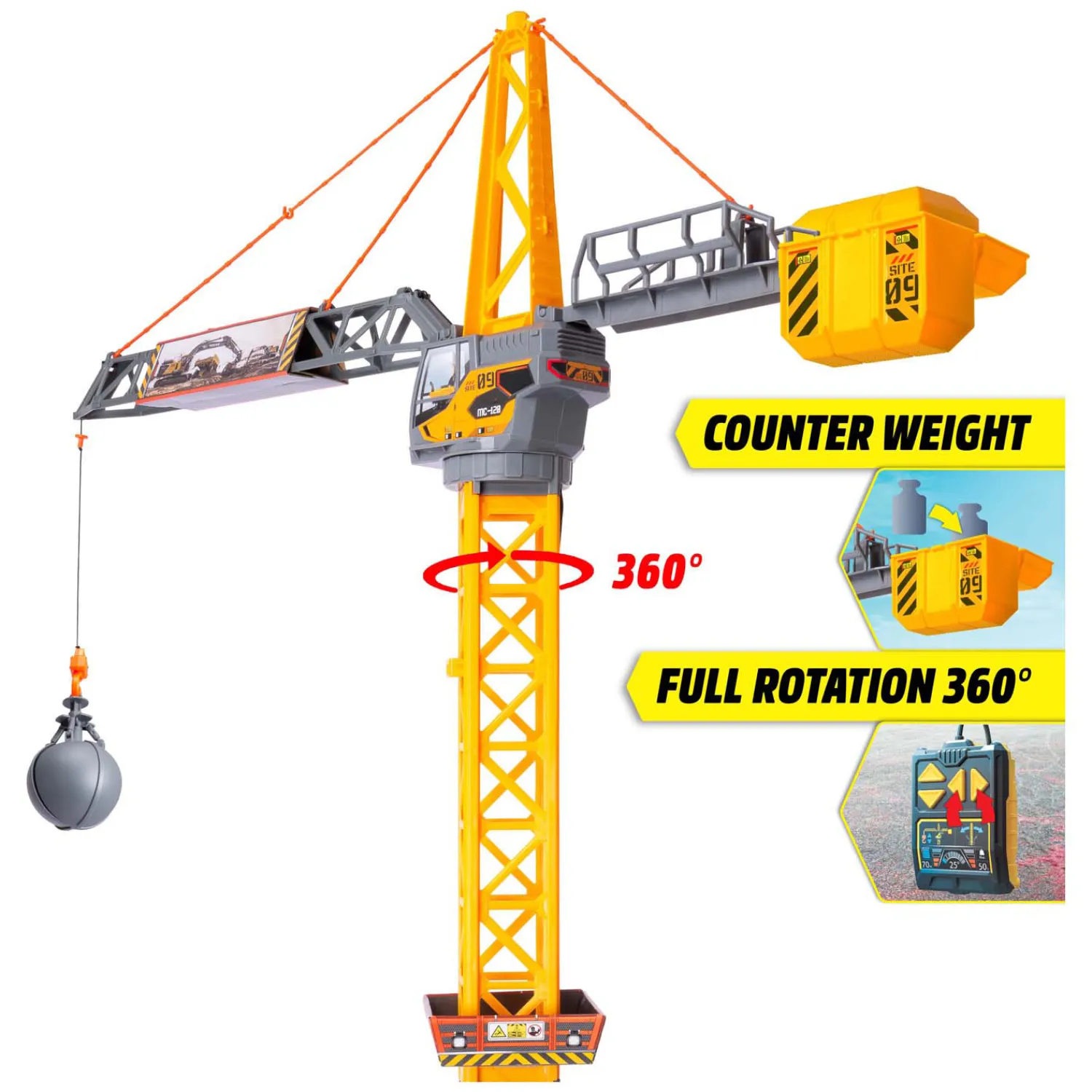 Mighty Crane Hijskraan-Dickie Sale