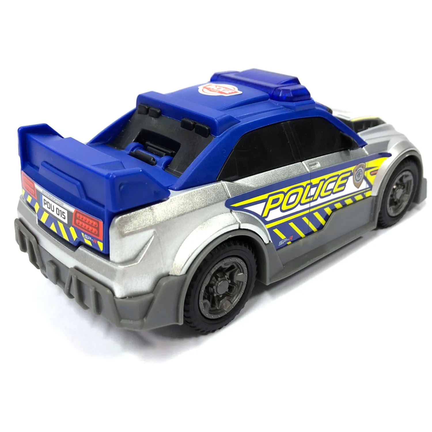 Politieauto Grijs met Licht en Geluid>Dickie Clearance