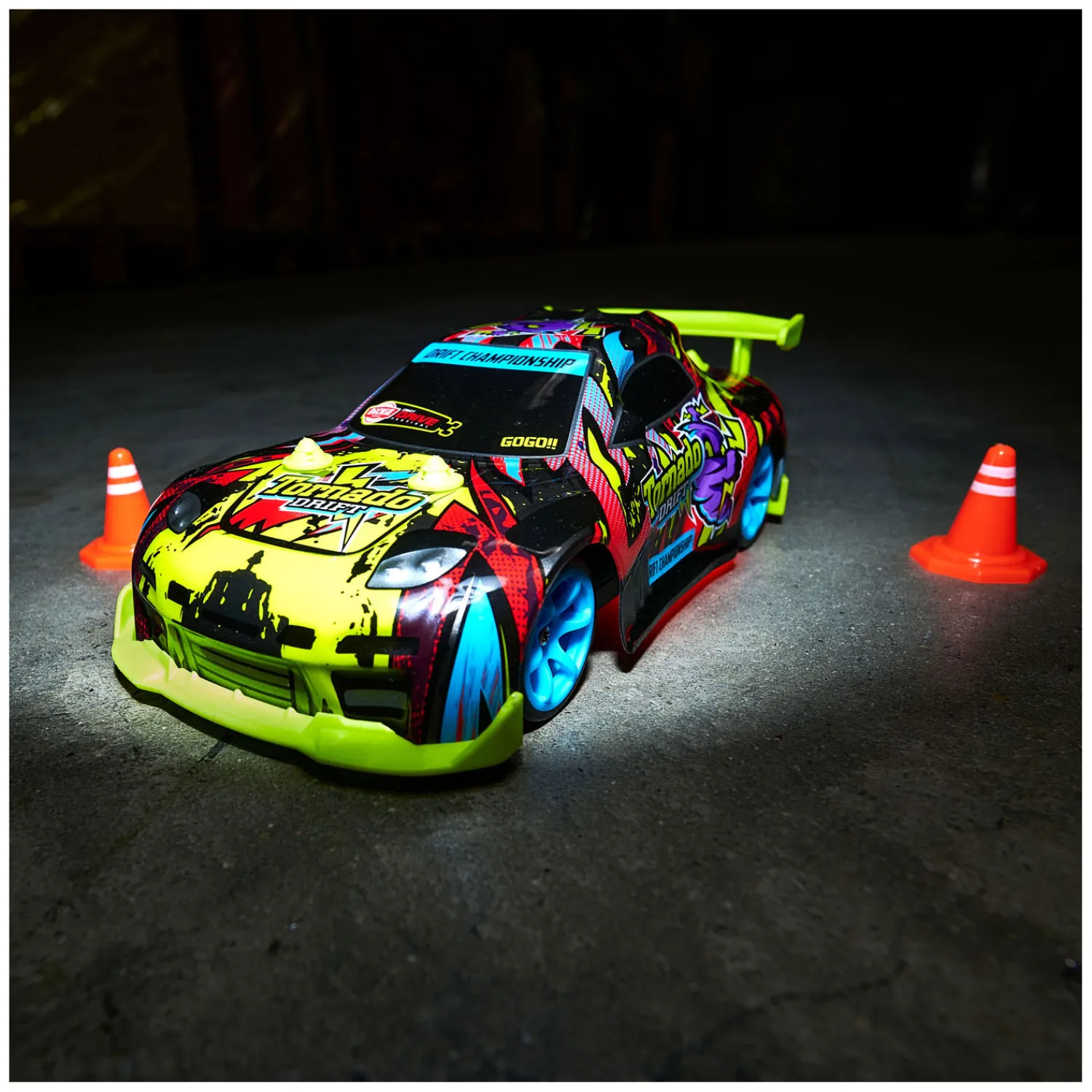 RC Bestuurbare Auto Tornado Drift RTR>Dickie Sale