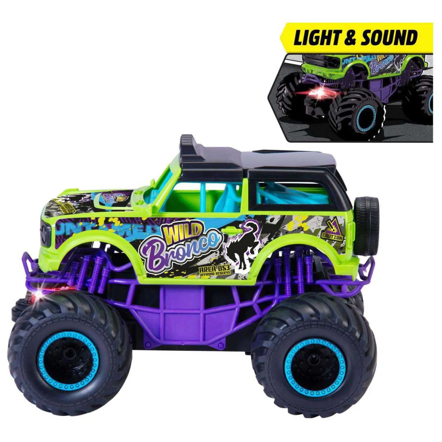 Wild Bronco Terreinwagen-Dickie Best