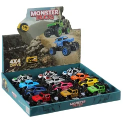 Die-Cast Pull Back Monstertruck> Discount