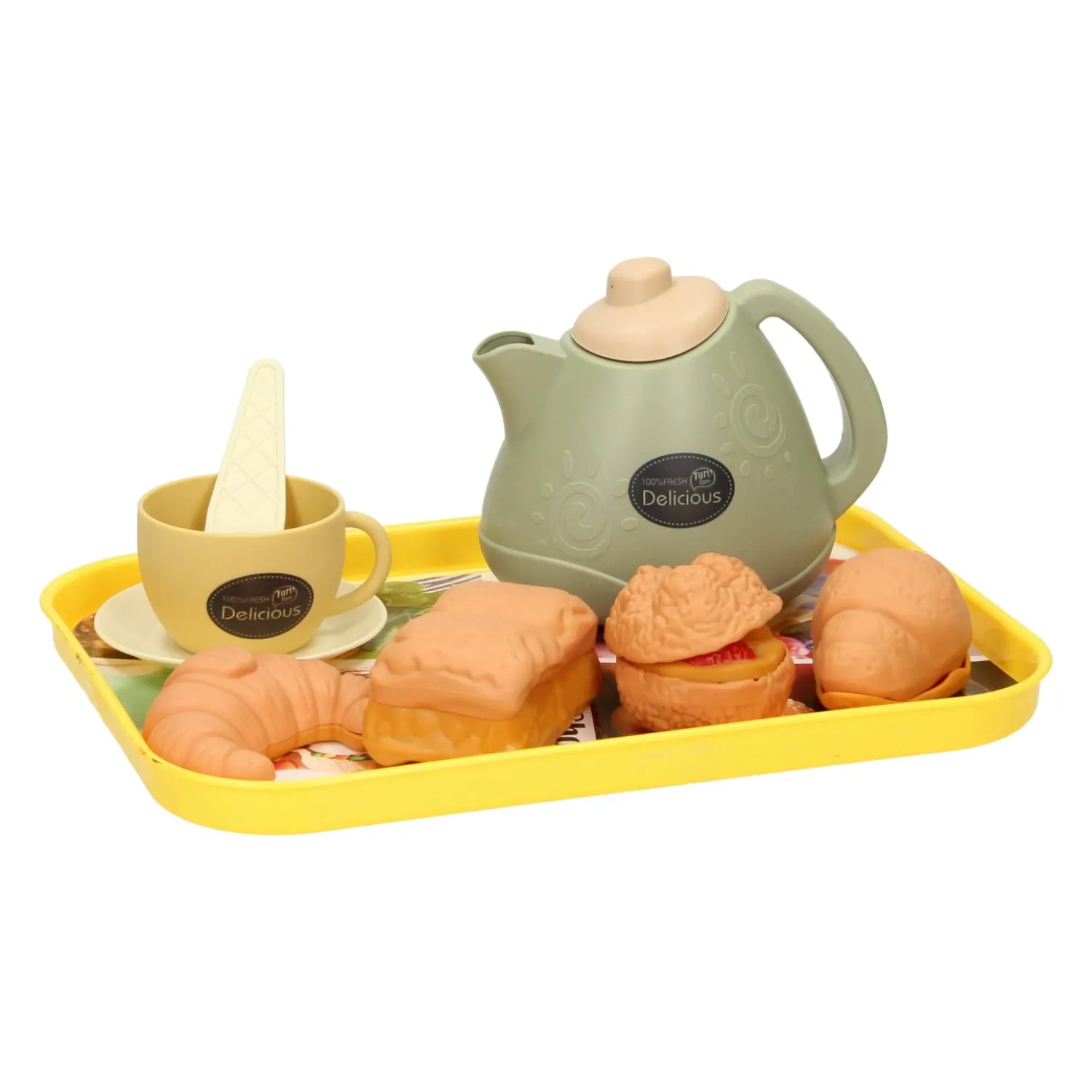 Dienblad Speeleten Thee & Broodjes> Hot