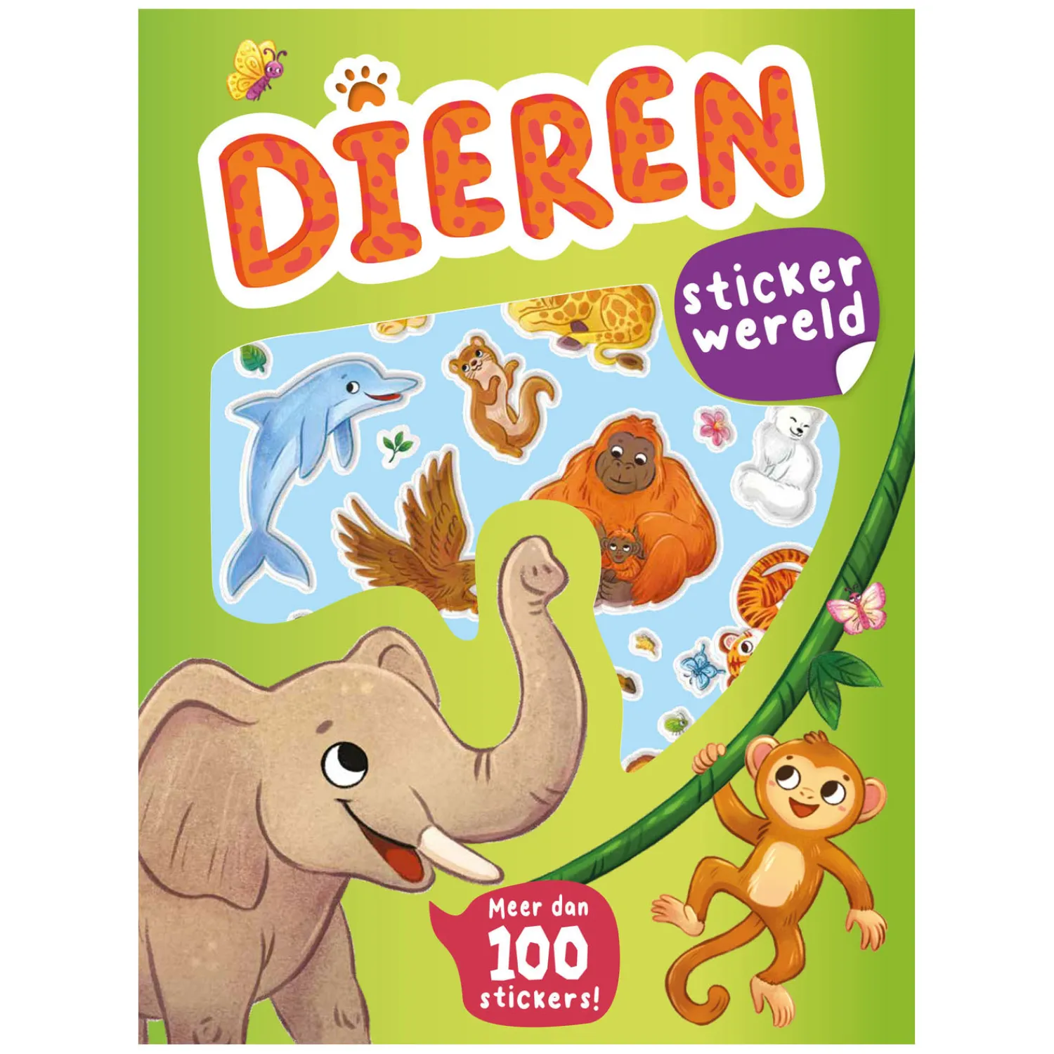 Rebo Publishers Dieren - Stickerplezier Discount