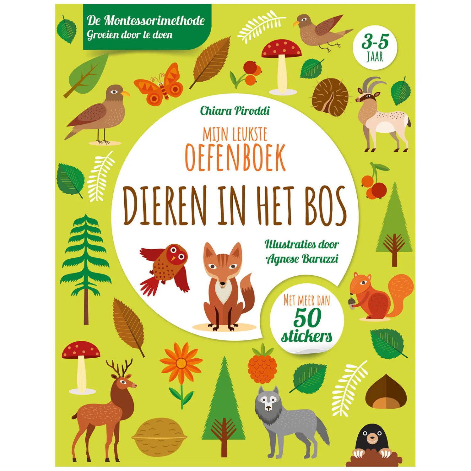 Dieren In Het Bos - Oefenboek>Rebo Publishers New