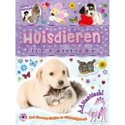 Dierenvriendjes - Huisdieren Sticker- en Activiteitenboek>Rebo Publishers Outlet