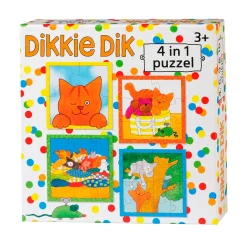 Bambolino Toys Dikkie Dik Puzzel, 4in1 Sale