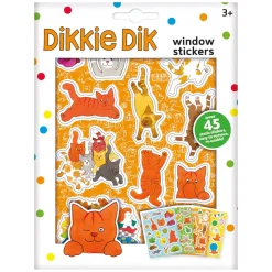 Bambolino Toys Dikkie Dik Raamstickers, 45dlg. New