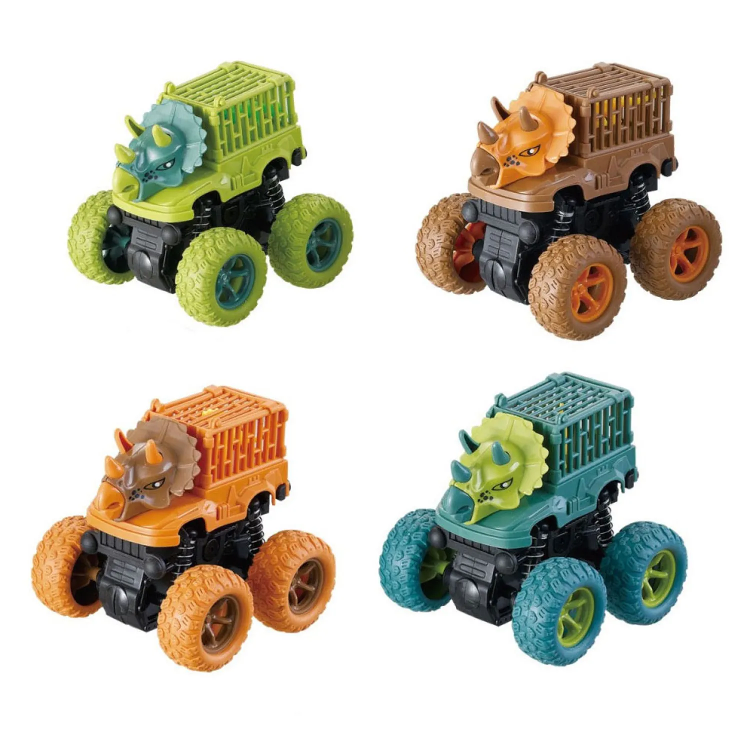 Dino Auto met Dino in een Kooi> Best