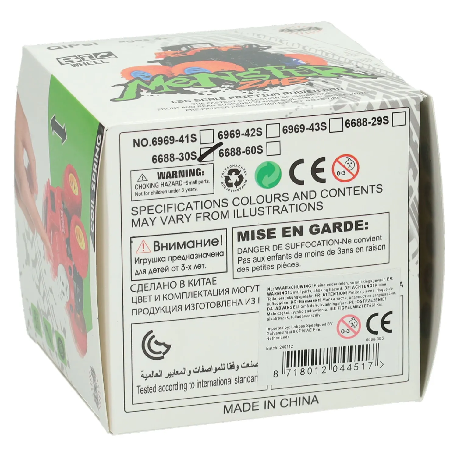 Dino Auto met Dino in een Kooi> Best