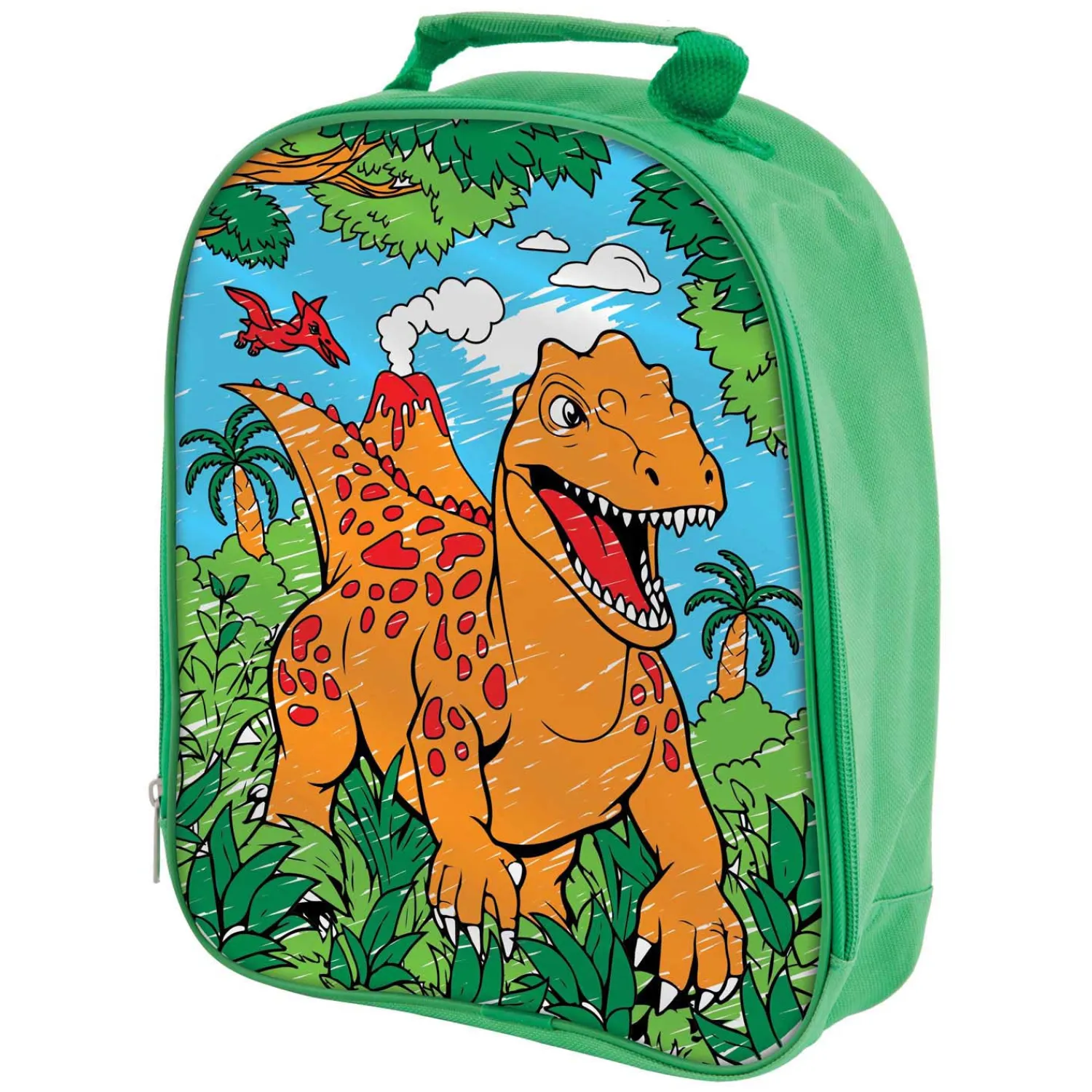 Dino Kleur je eigen Tas met Stiften>Creative Craft Group Outlet